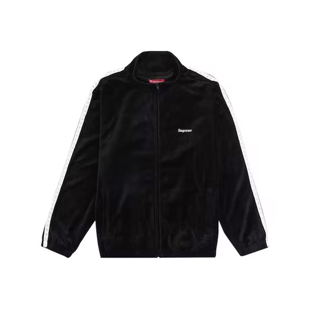 今なら送料無料 Supreme Studded Velour Track Jacket ブルゾン