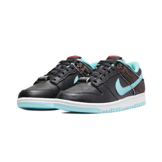 Nike Dunk Low SE Barber Shop Black