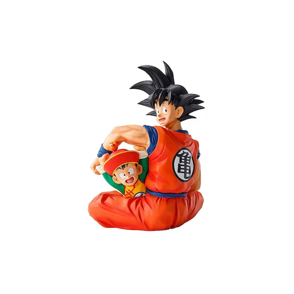 Bandai Ichibansho Dragon Ball Z Goku And Gohan Action Figure Orange