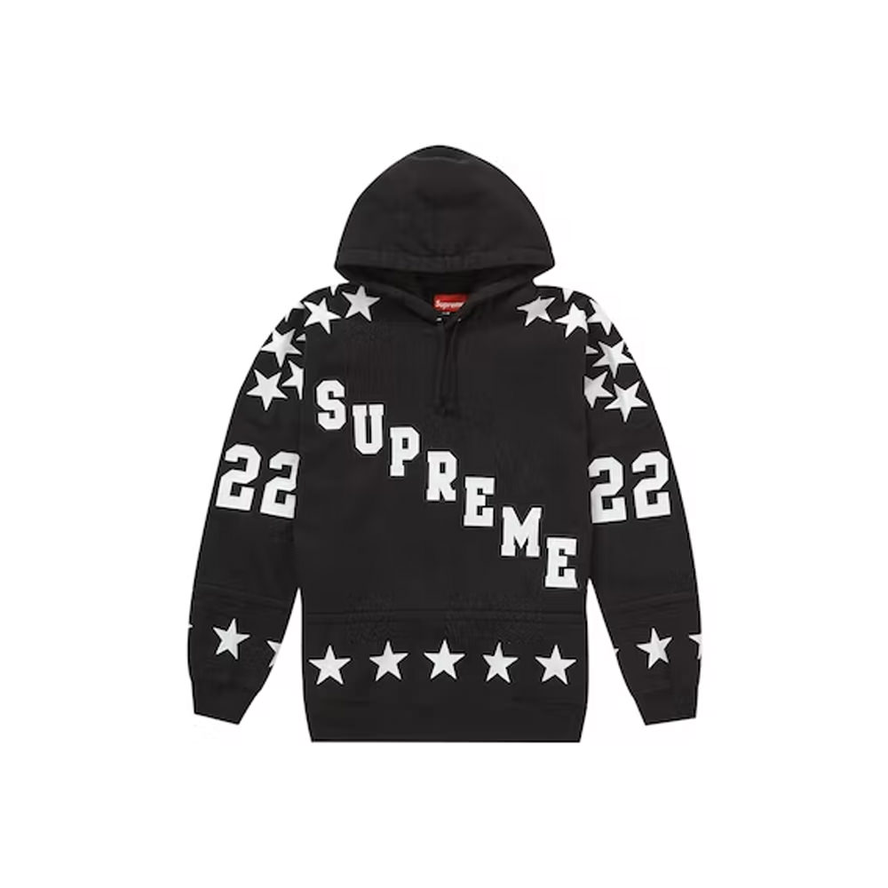 Supreme Roy DeCarava Malcolm X Hooded Sweatshirt GoldSupreme Roy DeCarava  Malcolm X Hooded Sweatshirt Gold - OFour