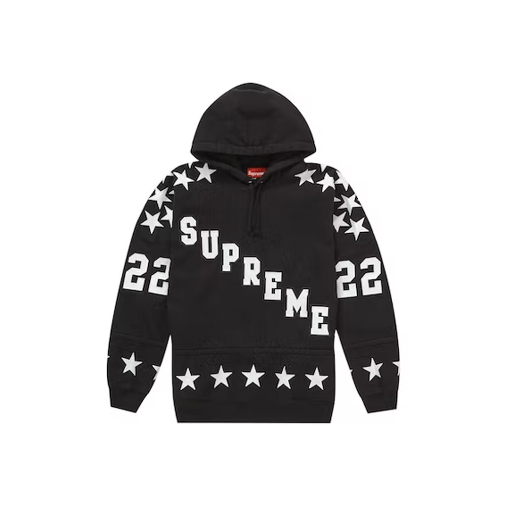 Supreme Hockey Hooded Sweatshirt (FW22) BlackSupreme Hockey Hooded