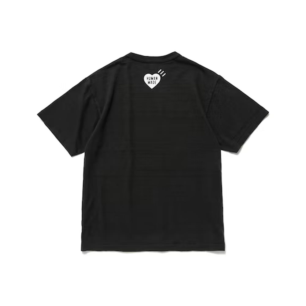 Human Made Heart Logo Graphic #12 T-Shirt BlackHuman Made Heart Logo  Graphic #12 T-Shirt Black - OFour