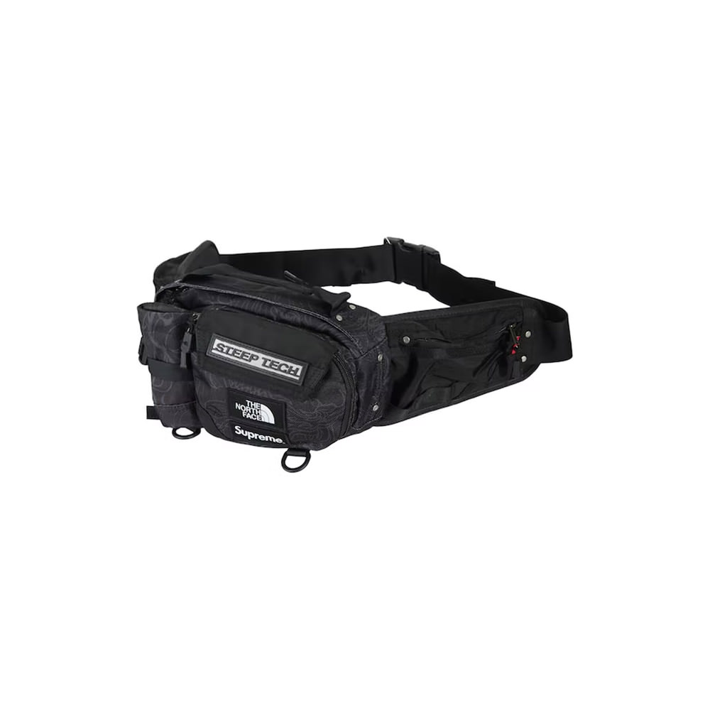 Supreme Logo Waist Bag Black