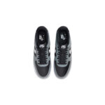 Nike Air Force 1 Low Grey Black Cut Out Swoosh