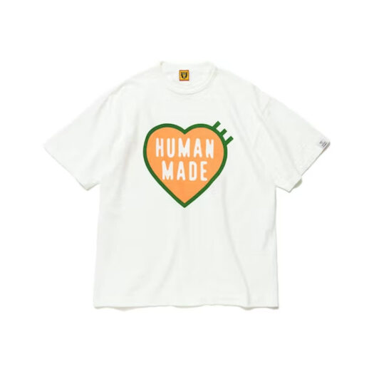 Human Made Heart Logo Graphic #12 T-Shirt White