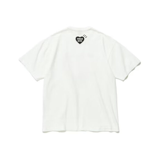 Human Made Heart Logo Graphic #12 T-Shirt White
