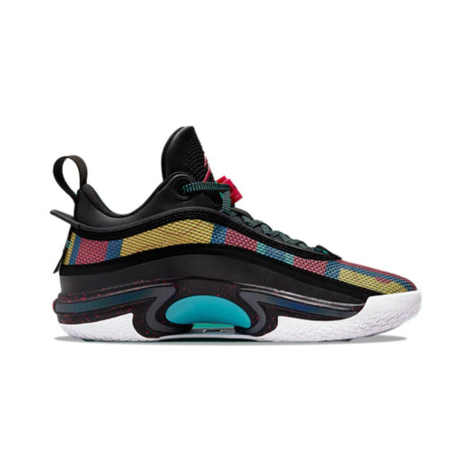 Jordan 36 Low Black Multi-Color