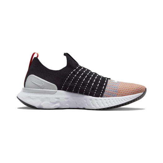 Nike React Phantom Run Flyknit 2 Black Team Orange