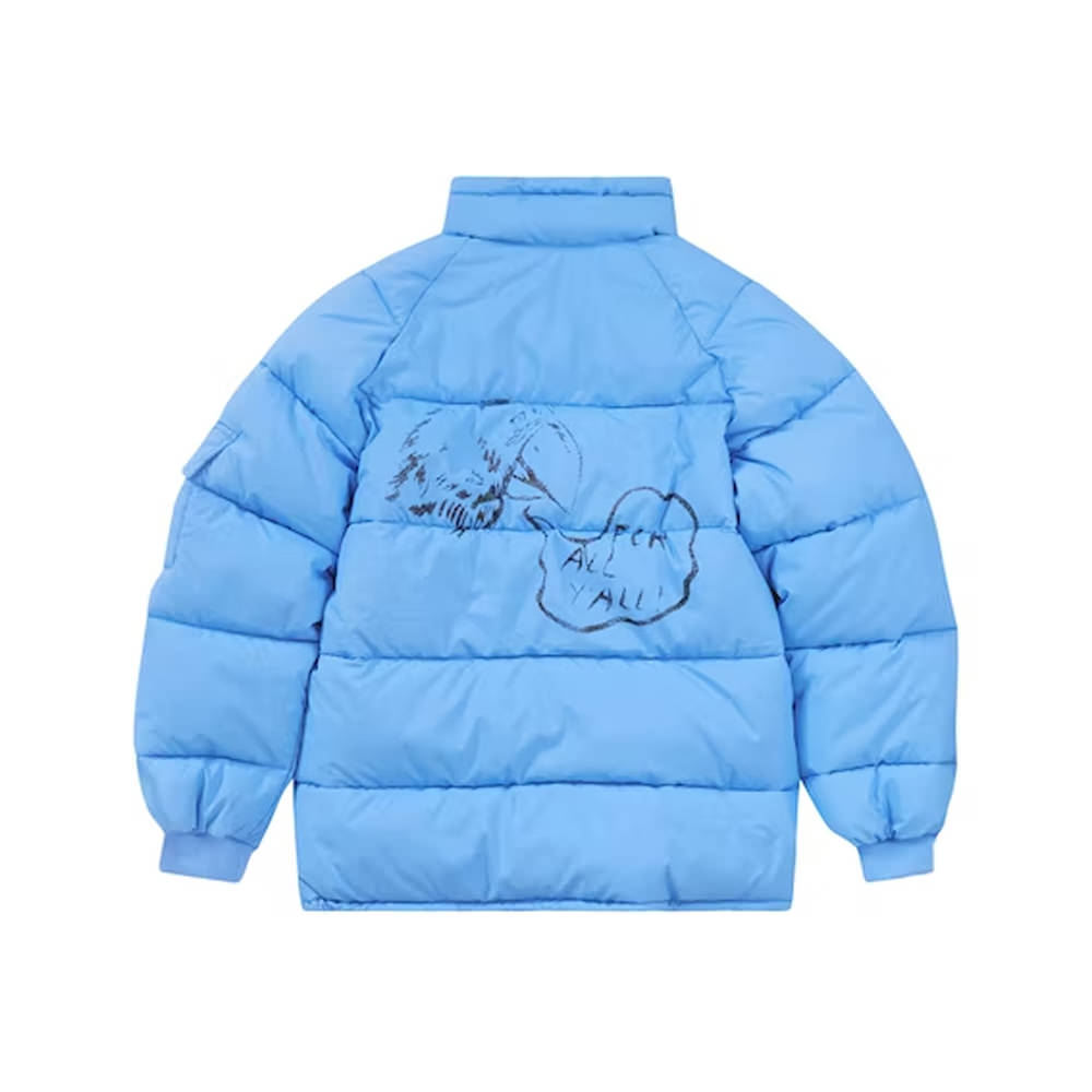 Supreme Raymond Pettibon Mechanics Jacket Light BlueSupreme