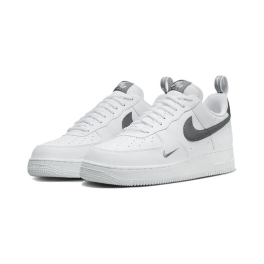 Nike Air Force 1 Low ’07 LV8 White Metallic Dark Grey
