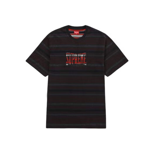 Supreme Inverted Stripe S/S Top Black