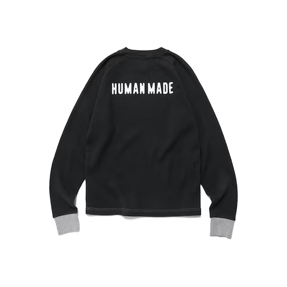 Human Made Thermal L/S T-Shirt BlackHuman Made Thermal L/S T
