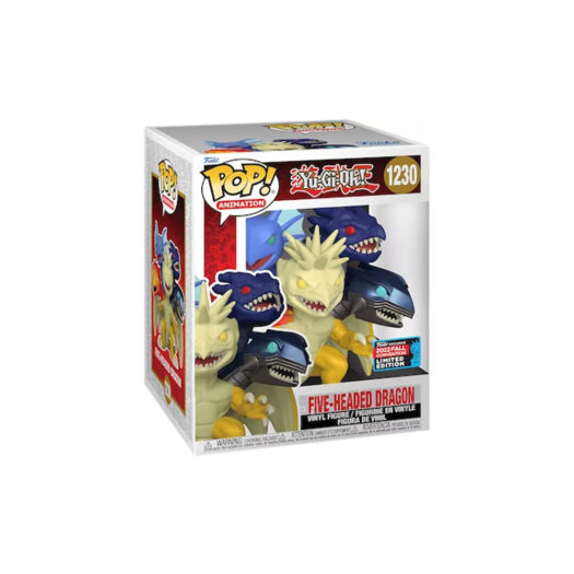 Funko Pop! Animation Yu-Gi-Oh Five-Headed Dragon 2022 Fall Convention Exclusive Figure #1230