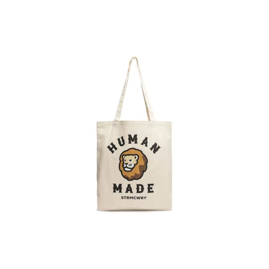 Human Made x HBX Lion Tote Bag Natural