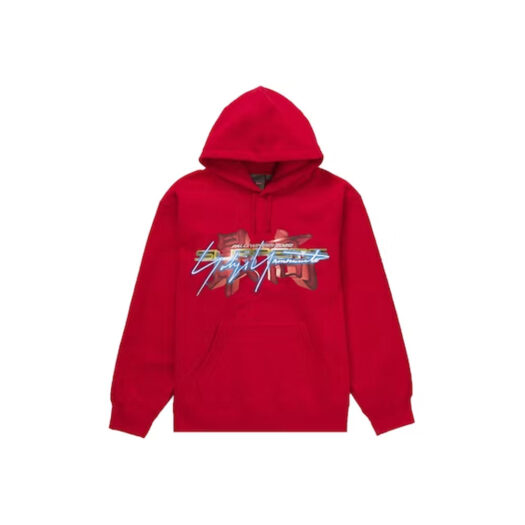 Supreme Yohji Yamamoto TEKKEN Hooded Sweatshirt Red