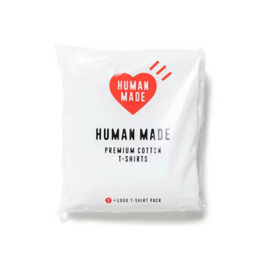 Human Made 3 Pack Premium Cotton T-Shirt White