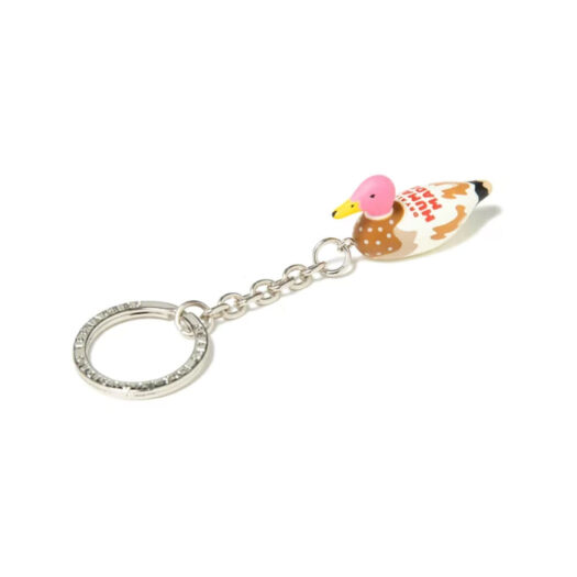 Human Made Flying Duck Keyring SilverHuman Made Flying Duck Keyring