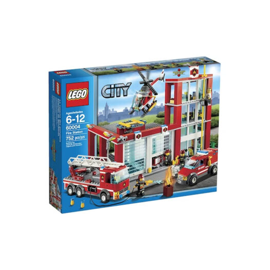 LEGO City Fire Station Set 60004