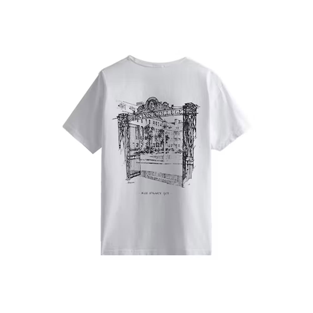 Kith Russell Athletic CUNY Brooklyn College Main Gate Vintage Tee White
