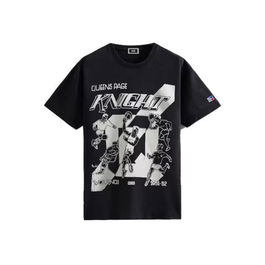 Kith Russell Athletic CUNY Queens College Knights Vintage Tee Black