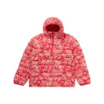 Supreme Micro Down Half Zip Hooded Pullover (FW22) Red