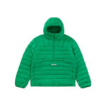 Supreme Micro Down Half Zip Hooded Pullover (FW22) Green