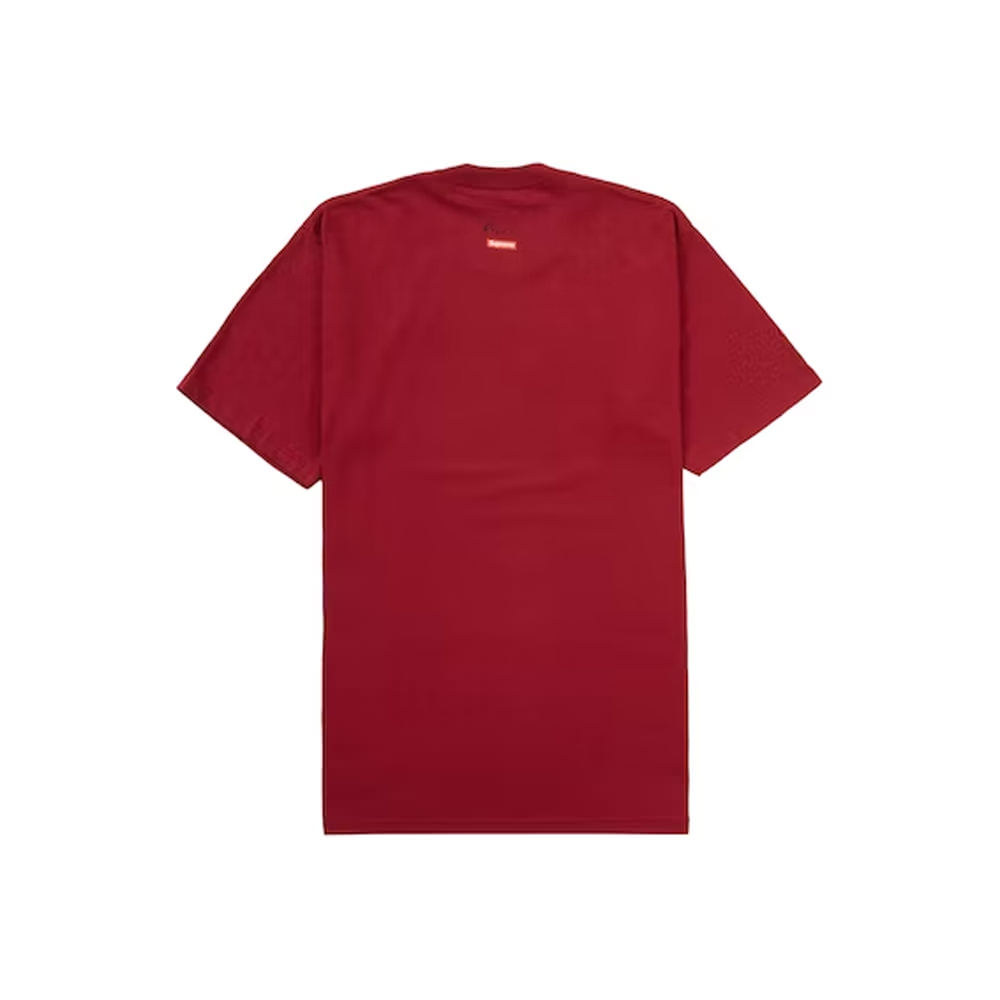 Supreme Pope.L Training Crawl Tee Red