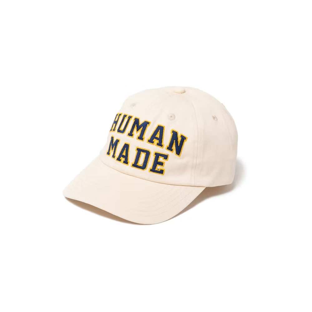 Human Made 6 Pannel Twill Cap WhiteHuman Made 6 Pannel Twill Cap