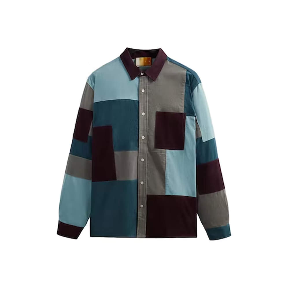 Kith Patchwork Cord Ludlow Shirt Largo