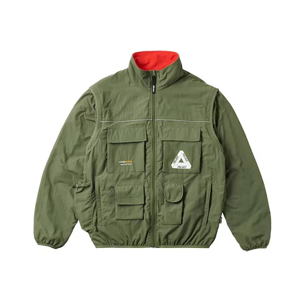 Palace Cordura RS Zip Off Jacket OlivePalace Cordura RS Zip Off