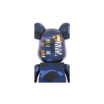 Bearbrick x BAPE Camo Tiger 1000% Blue