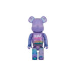 Bearbrick X-girl 1000% Clear PurpleBearbrick X-girl 1000% Clear