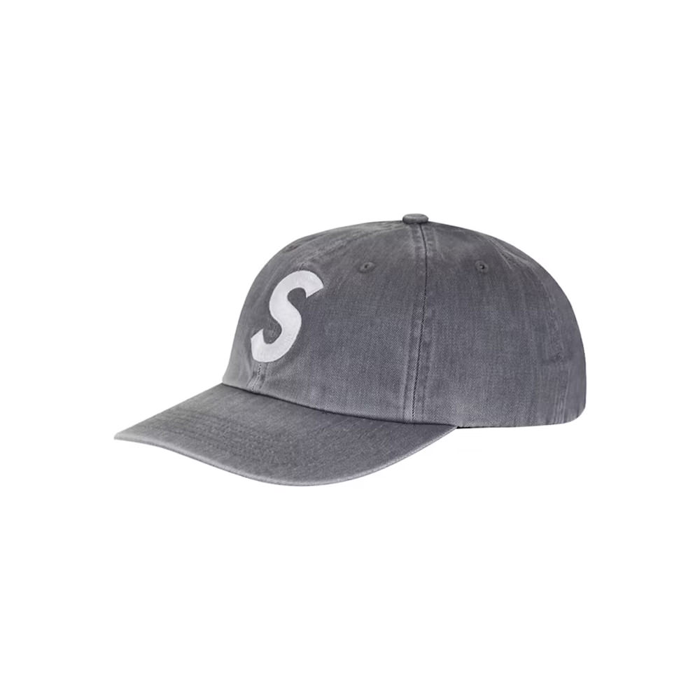 Supreme Pigment Print S Logo 6 Panel 6 Panel FW22 GreySupreme