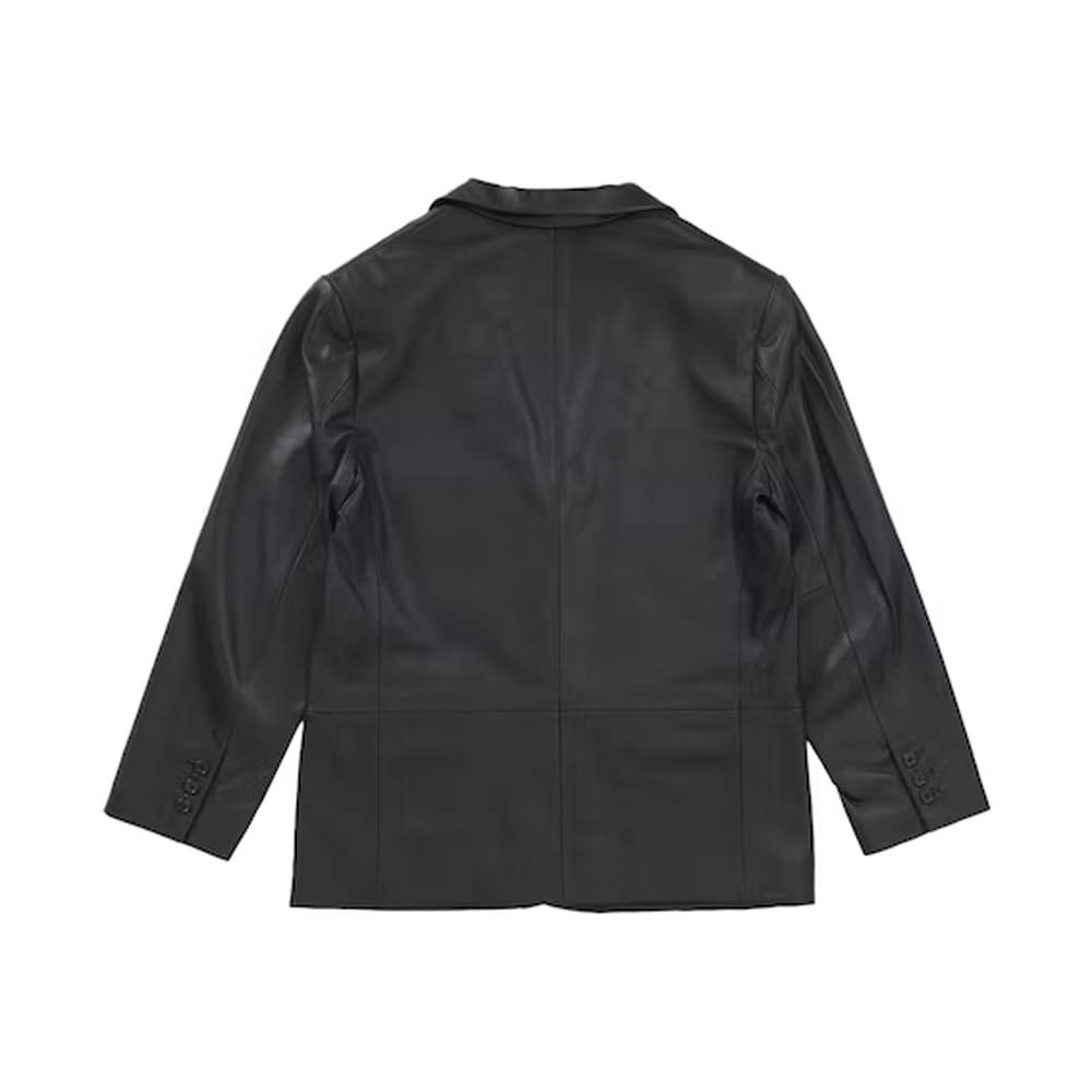 Supreme Leather Blazer (FW22) BlackSupreme Leather Blazer (FW22