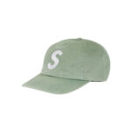 Supreme Pigment Print S Logo 6-Panel 6-Panel (FW22) Light Sage