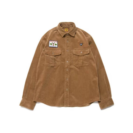 Human Made Corduroy Workshirt Beige