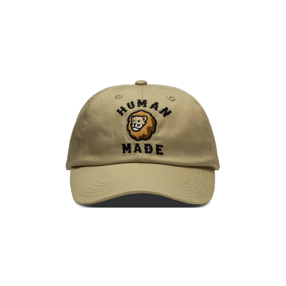 Human Made x HBX Lion 6 Panel Cap BeigeHuman Made x HBX Lion 6