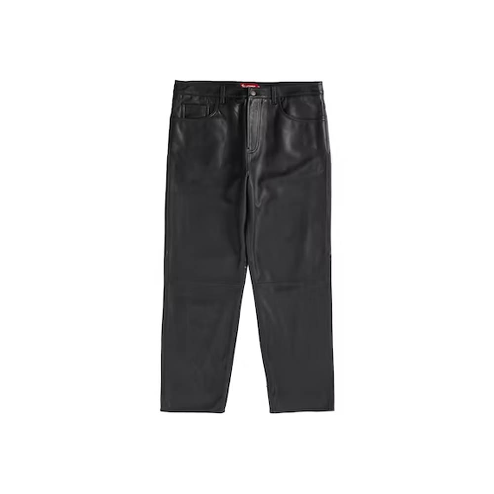 Supreme Leather 5-Pocket Jean-