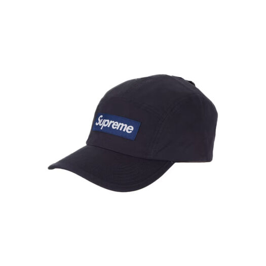 Supreme Washed Chino Twill Camp Cap (SS20) Black