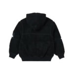 Palace Sherpa Hooded Jacket Black