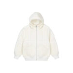Palace Sherpa Hooded Jacket Off White