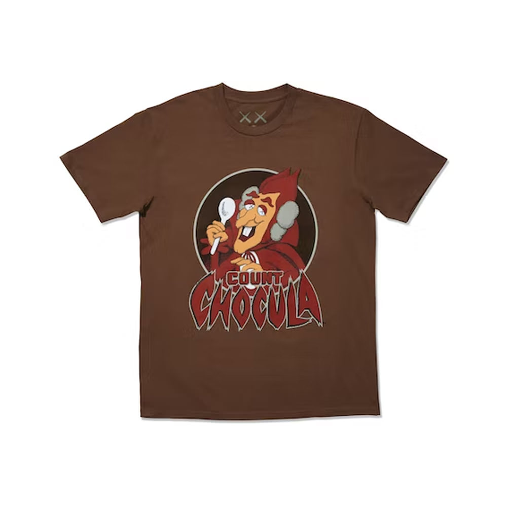 KAWS x Monsters Count Chocula T-shirt Brown