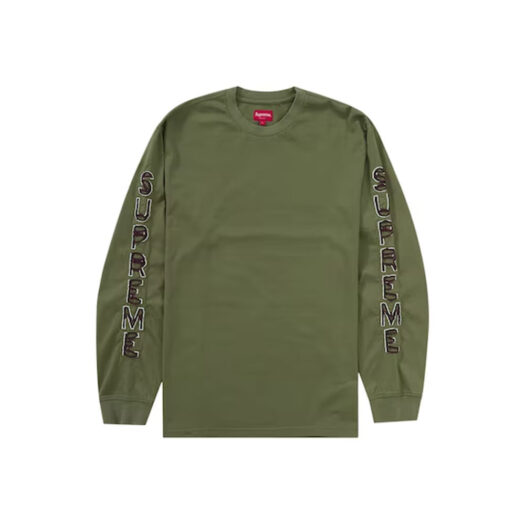 Supreme Cut Out L/S Top Olive