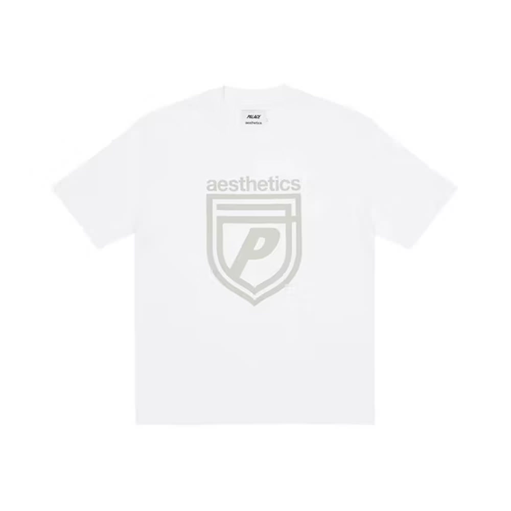 Palace x Aesthetics Logo T-shirt White