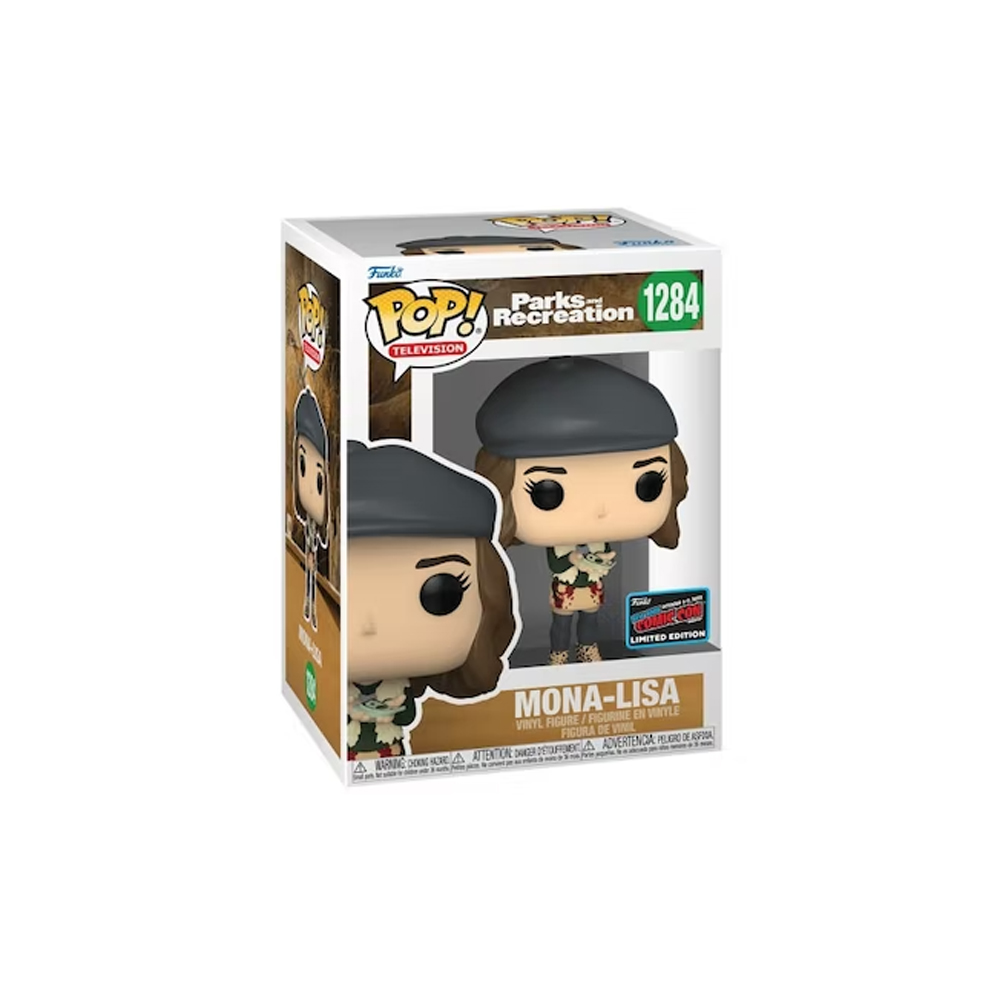 Funko Pop! Television Parks and Recreation Mona-Lisa 2022 NYCC Exclusive  Figure #1284Funko Pop! Television Parks and Recreation Mona-Lisa 2022 NYCC  Exclusive Figure #1284 - OFour