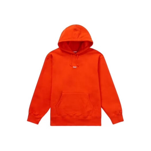 Supreme Underline Hooded Sweatshirt Bright Orange