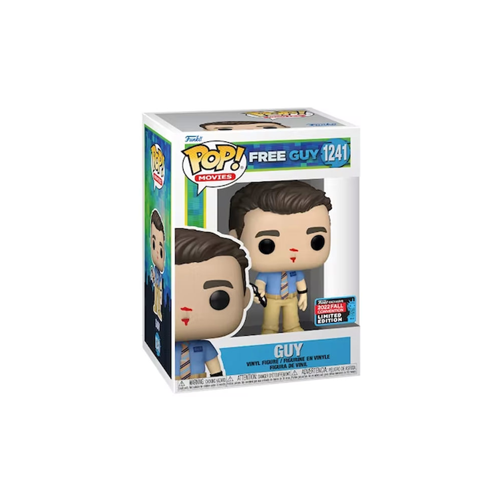 Funko Pop! Movies Free Guy (Guy) 2022 Fall Convention Exclusive Figure ...