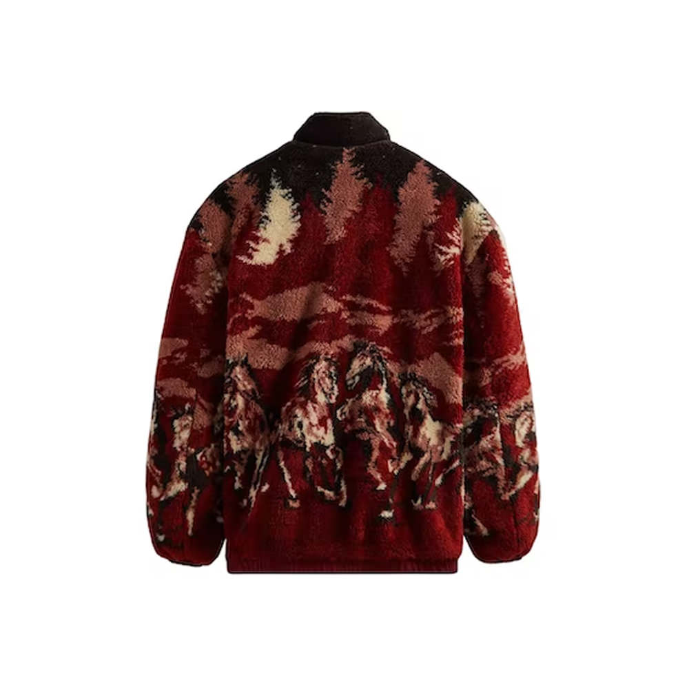 Kith Pinehurst Horses Sherpa Full Zip AllureKith Pinehurst Horses