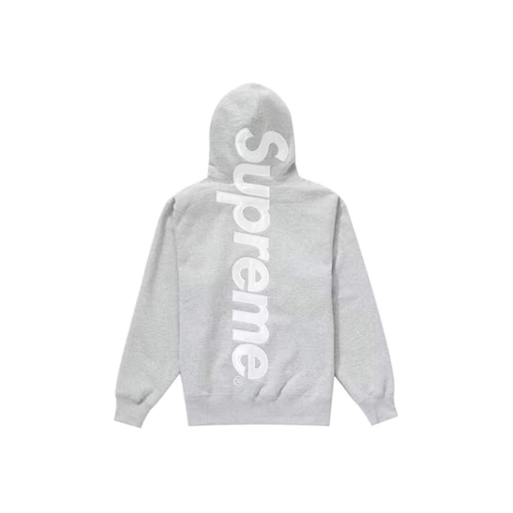 Supreme Satin Applique Hooded Sweatshirt-