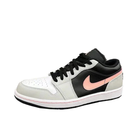 Jordan 1 Low Black Grey Pink